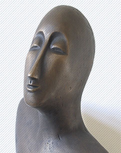 Skulptur von Claudia Krentz