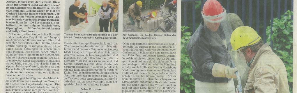 Pressebericht Statuarius Weser Kurier